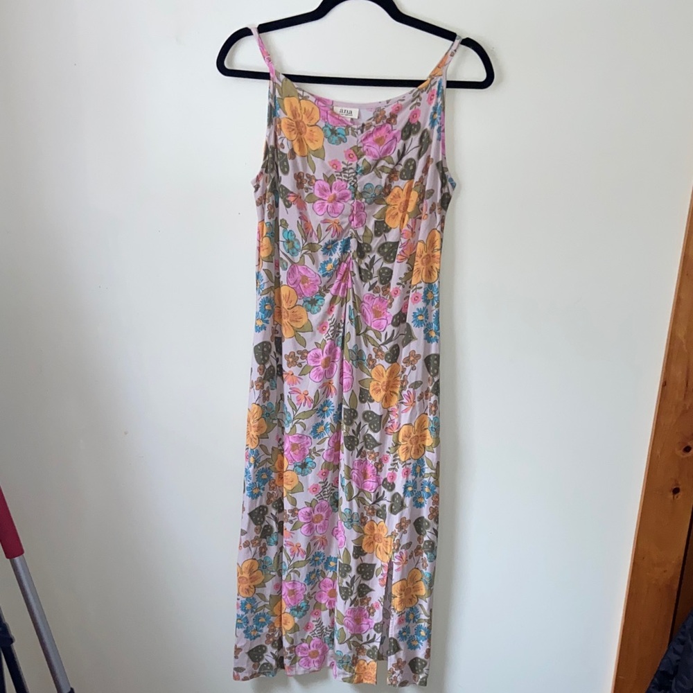 Stunning Multicolor Floral Maxi Dress